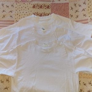 Bundle 3 white tops and 1 black